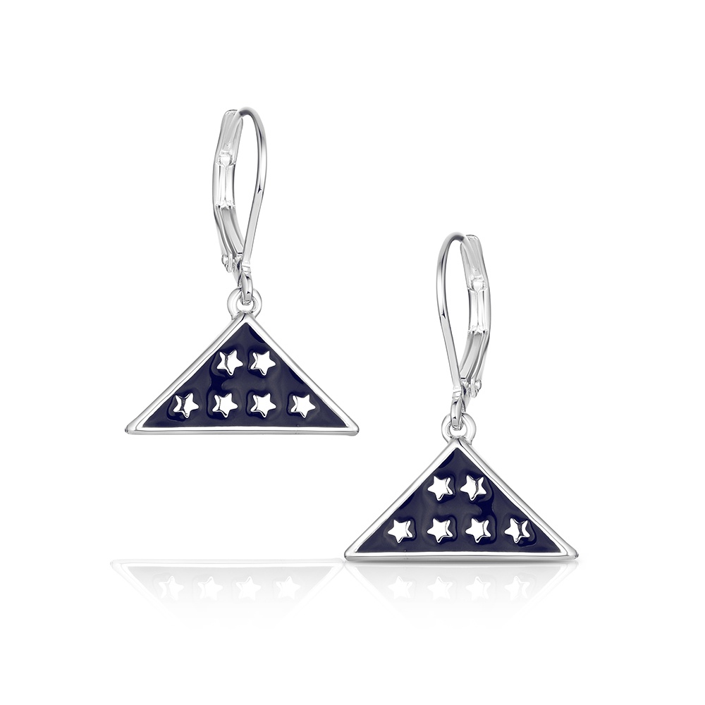 Folds of Honor Remembrance Earrings