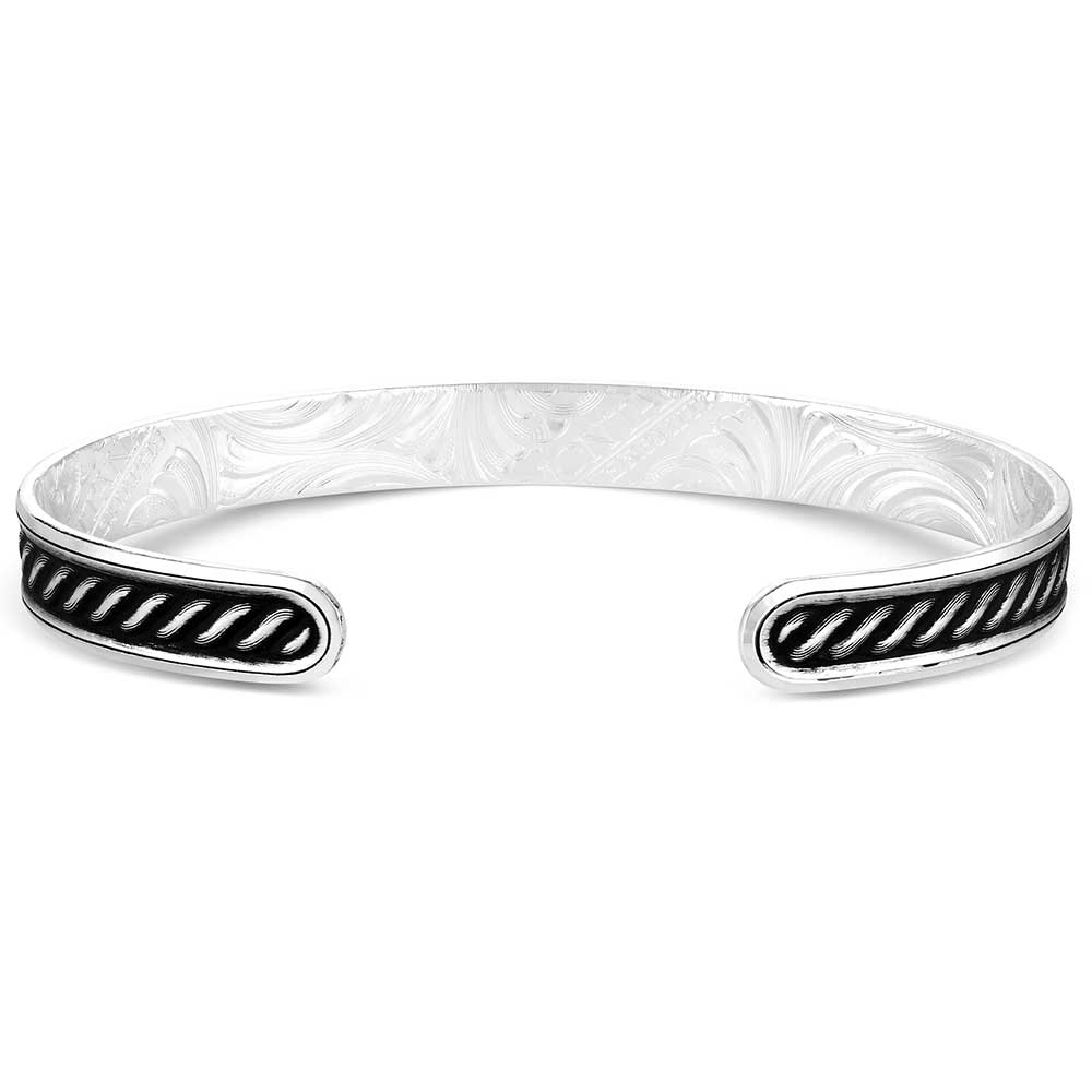 Midnight Roped Cuff Bracelet