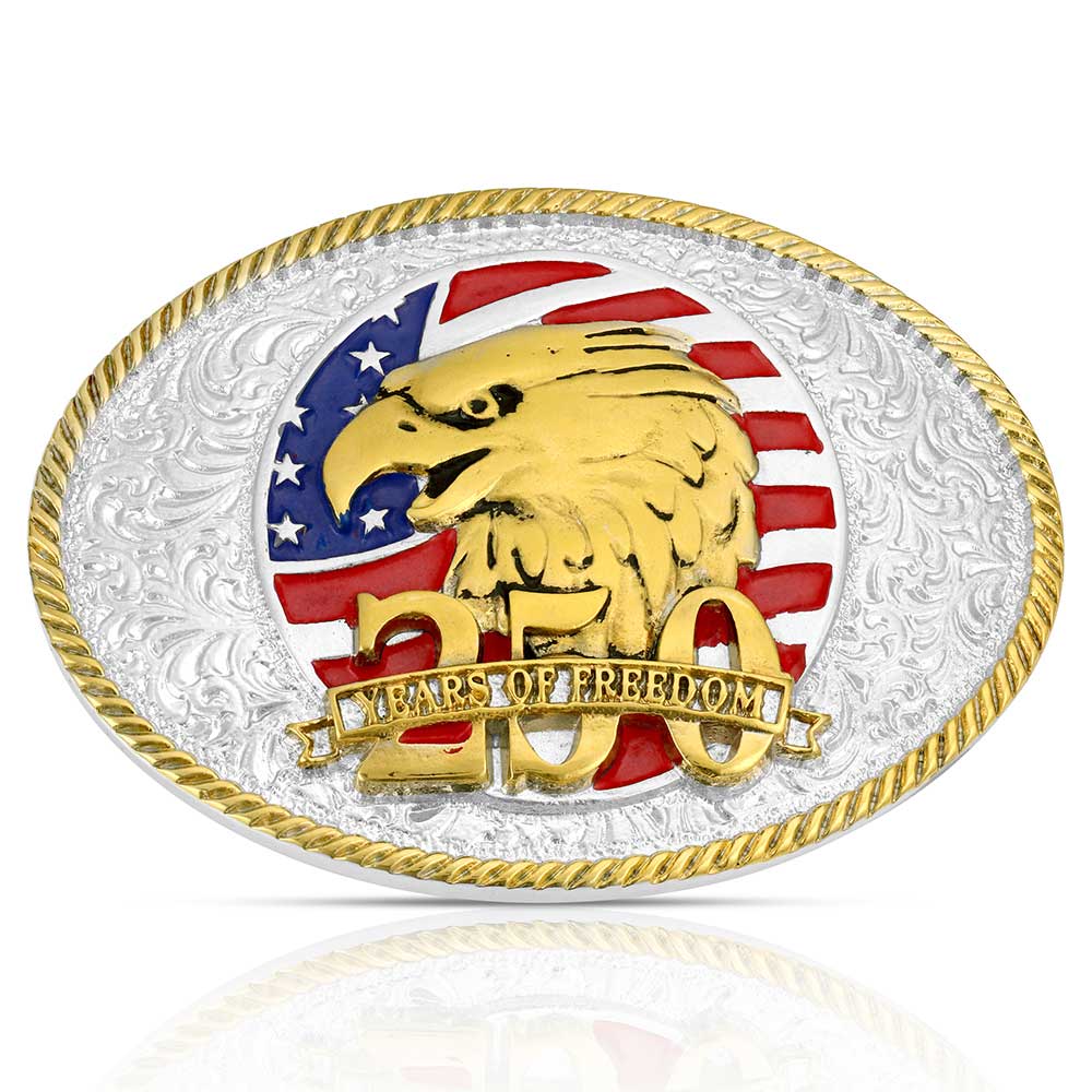 250 Years of Freedom Buckle