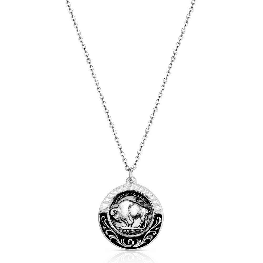 Wild Spirit Buffalo Necklace | Montana Silversmiths