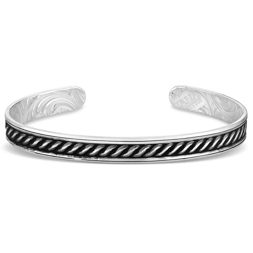 Midnight Roped Cuff Bracelet