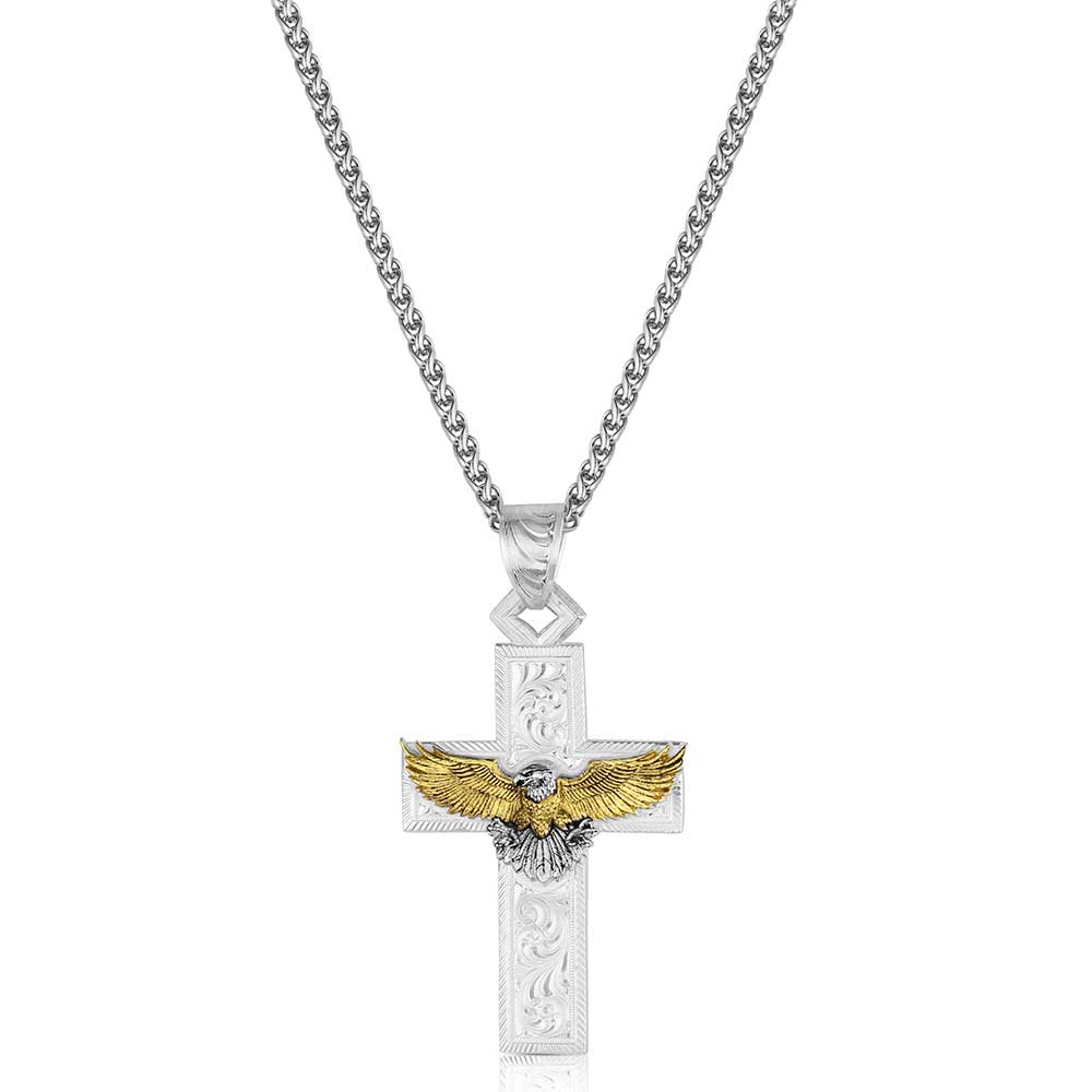 Under Open Skies American Made Cross Necklace