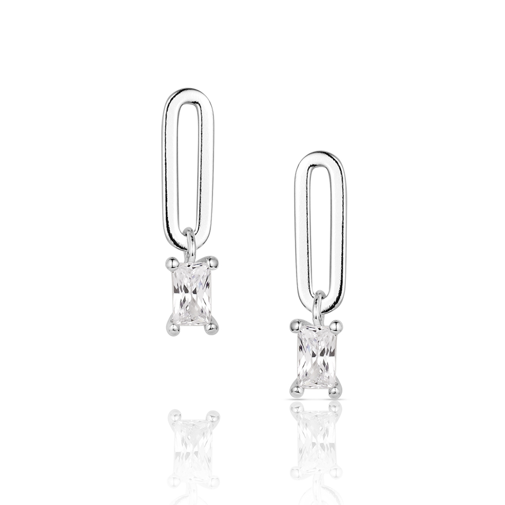Modern Muse Crystal Earrings