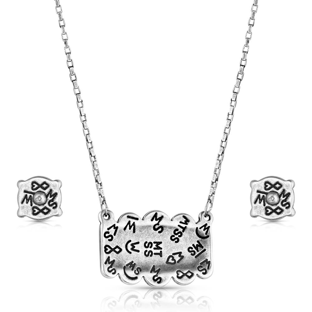 Turquoise Peaks Jewelry Set | Montana Silversmiths