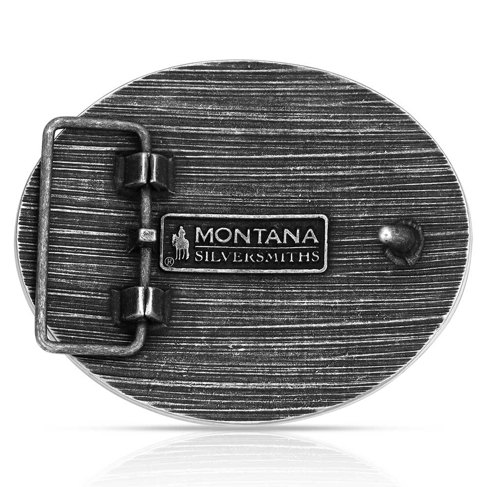 Tri Color Rodeo Buckle