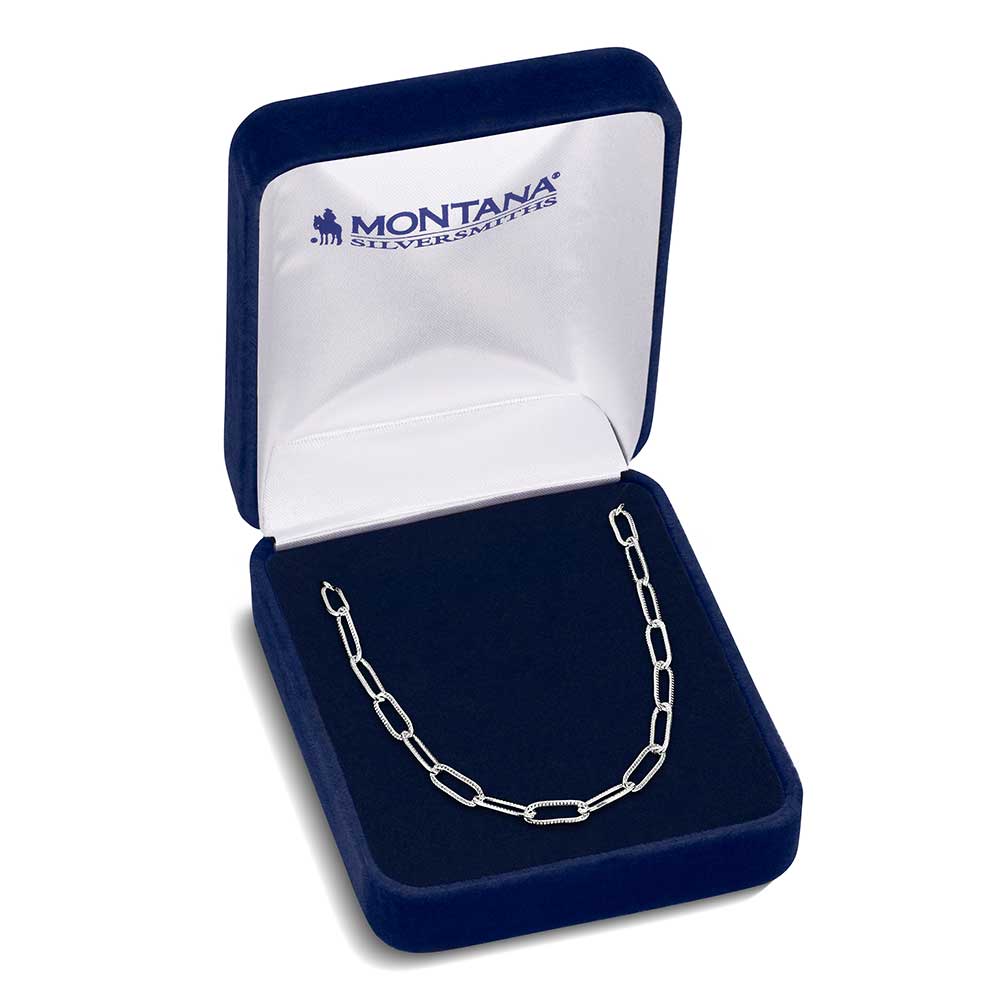 Paperclip Chain Necklace | Montana Silversmiths