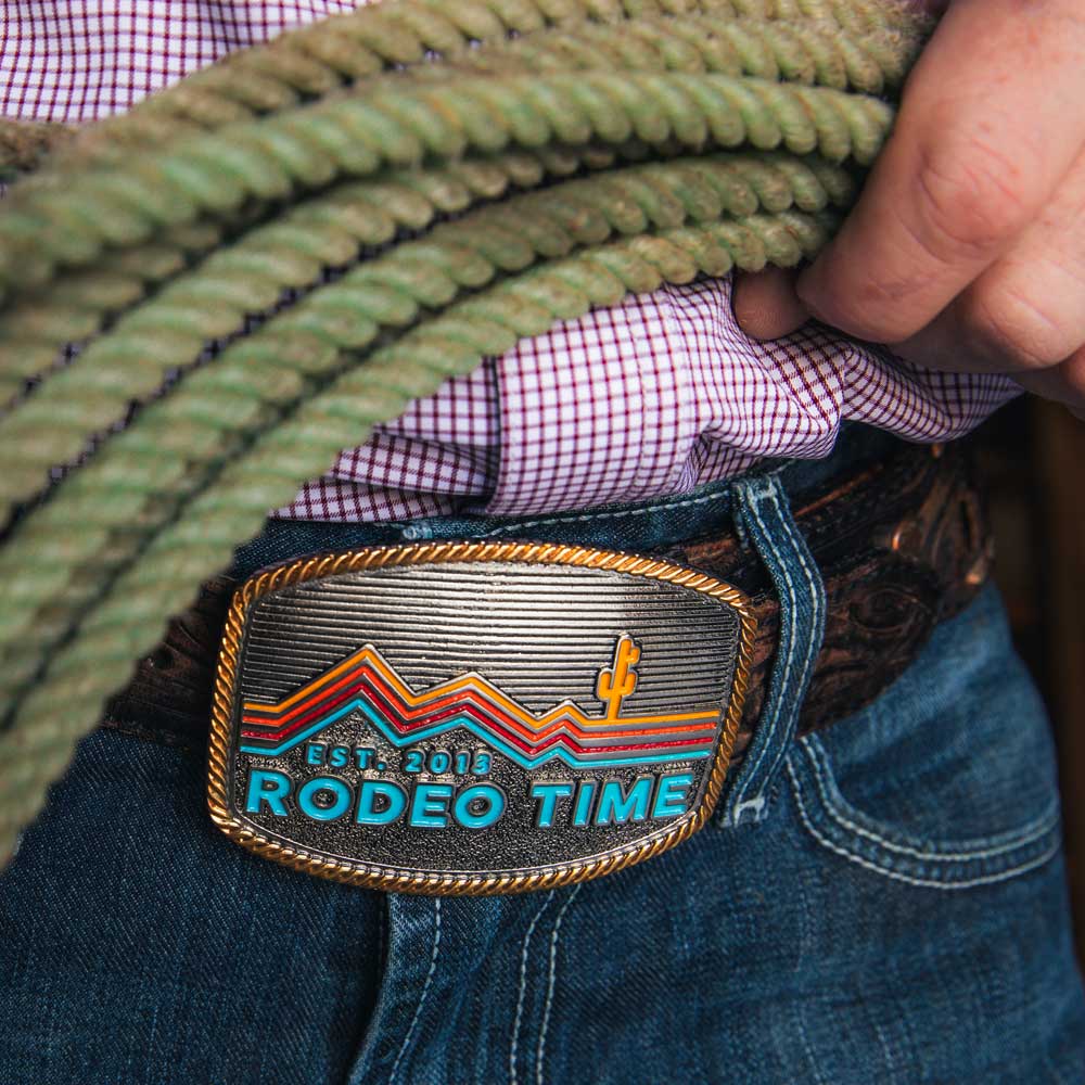 Retro Rodeo Time Buckle