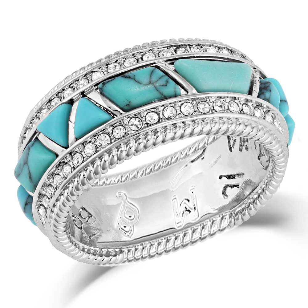 Radiant Reflections Crystal Open Ring