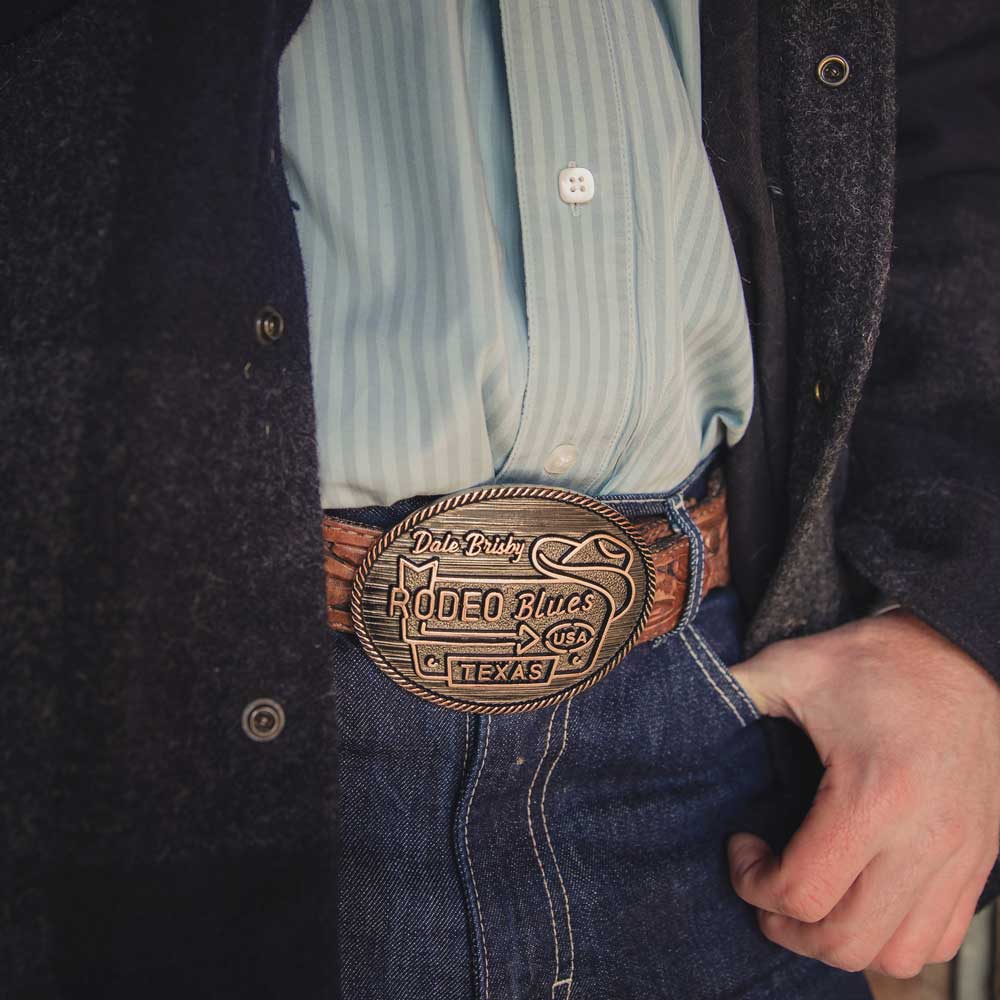 Dale Brisby Rodeo Blues Attitude Buckle
