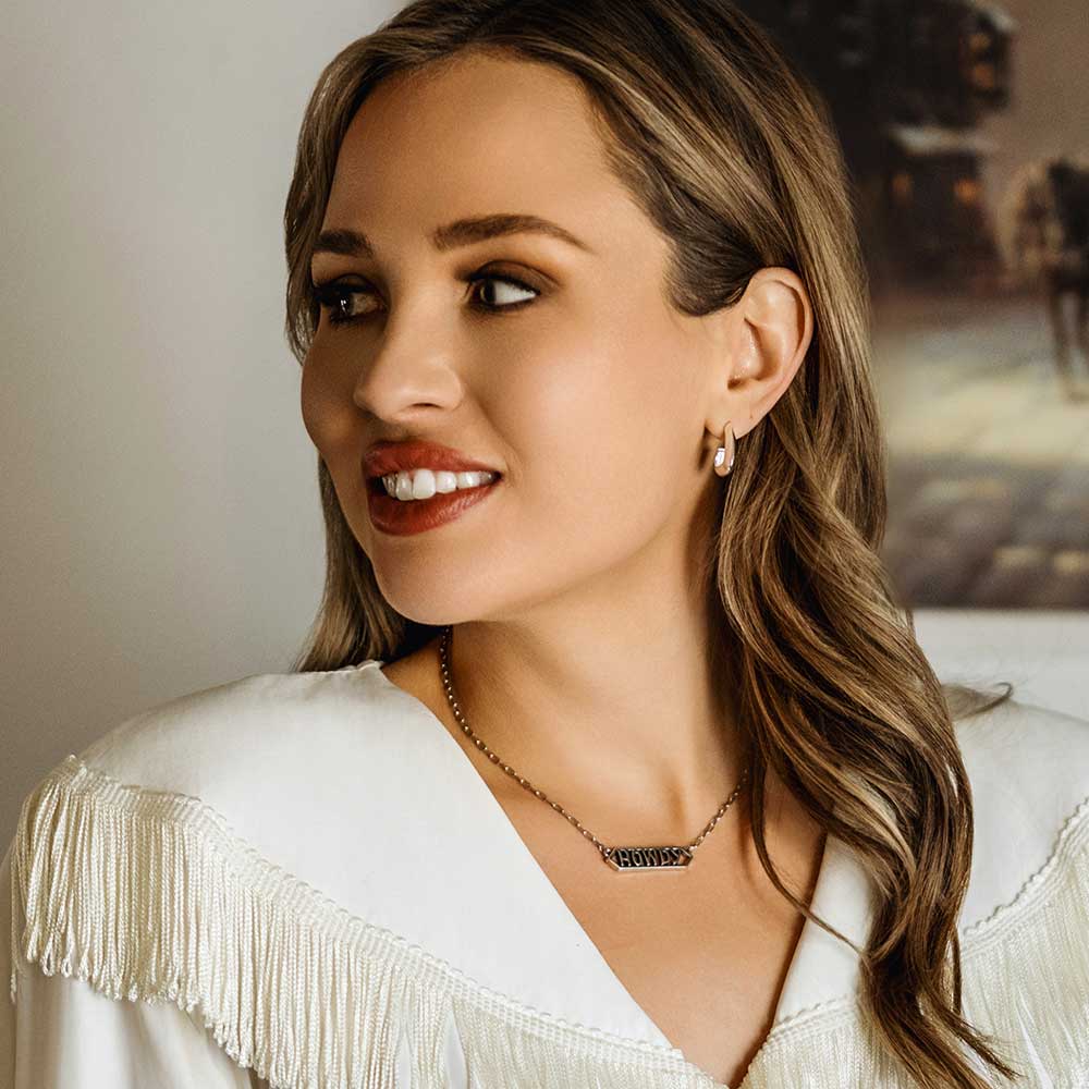 Howdy Bar Necklace