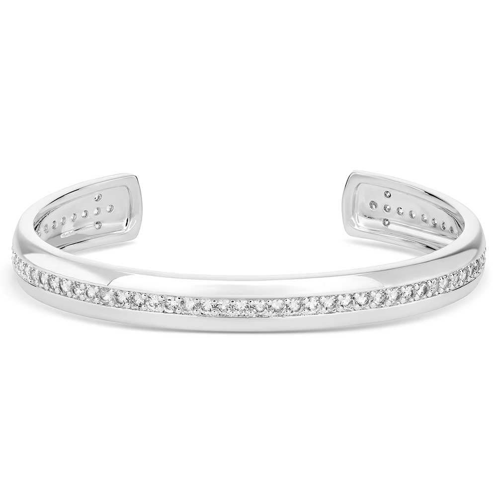 Crosses and Crystals Cuff Bracelet