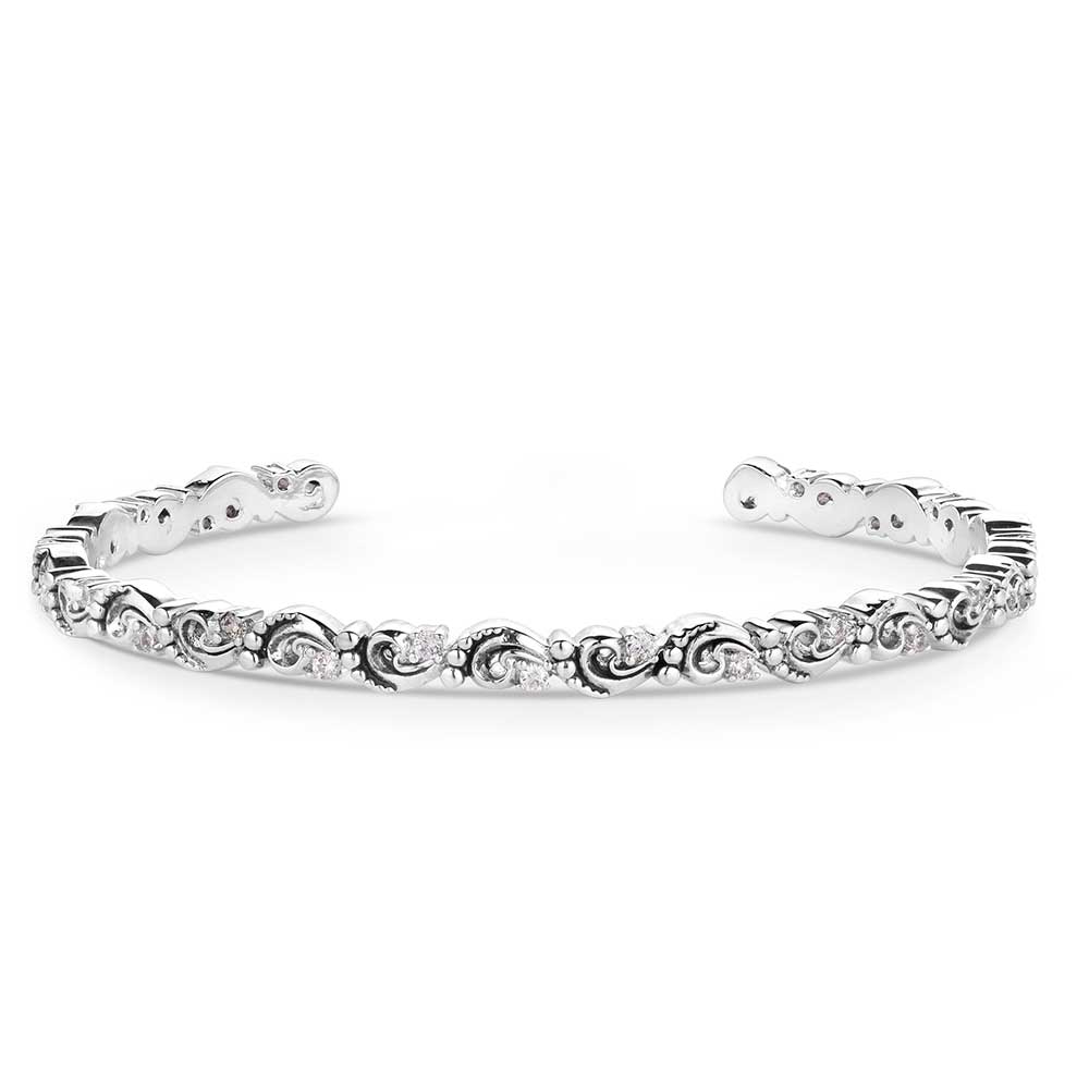 Windblown Elegance Crystal Bracelet