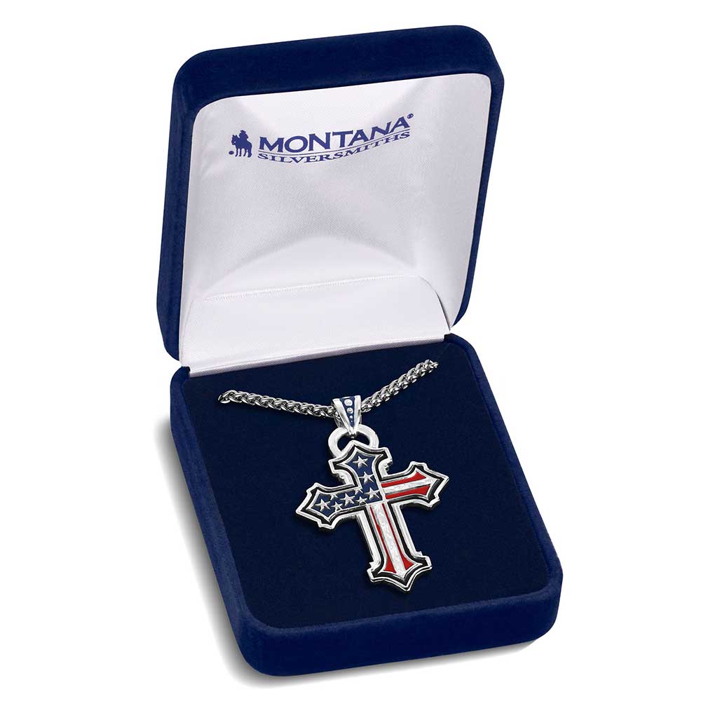God & Country American Made Necklace
