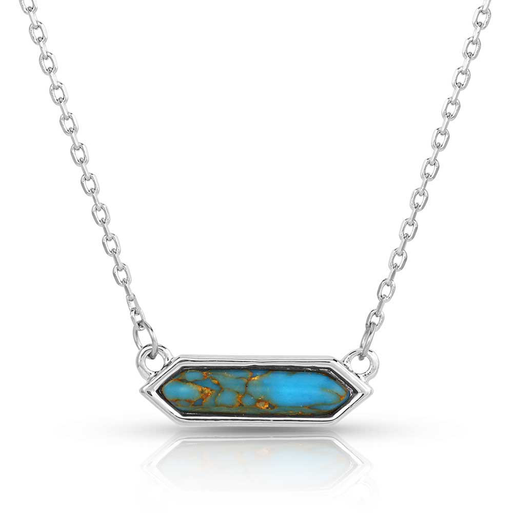 Finishing Touch Turquoise  Necklace