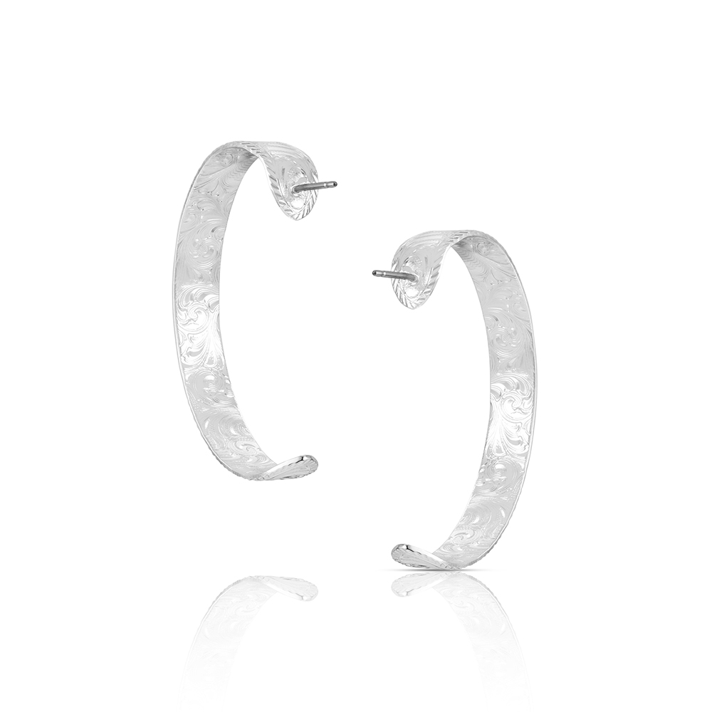 Olivia's Reins Hoop Earrings