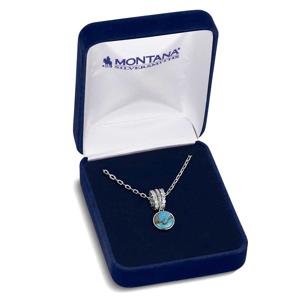 Trailing Turquoise Necklace