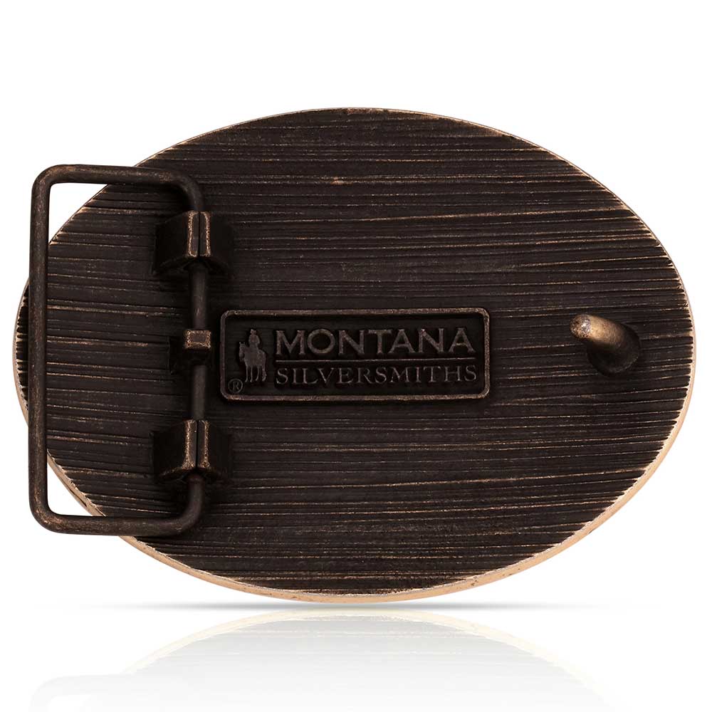 The Gravestone Buckle | Montana Silversmiths