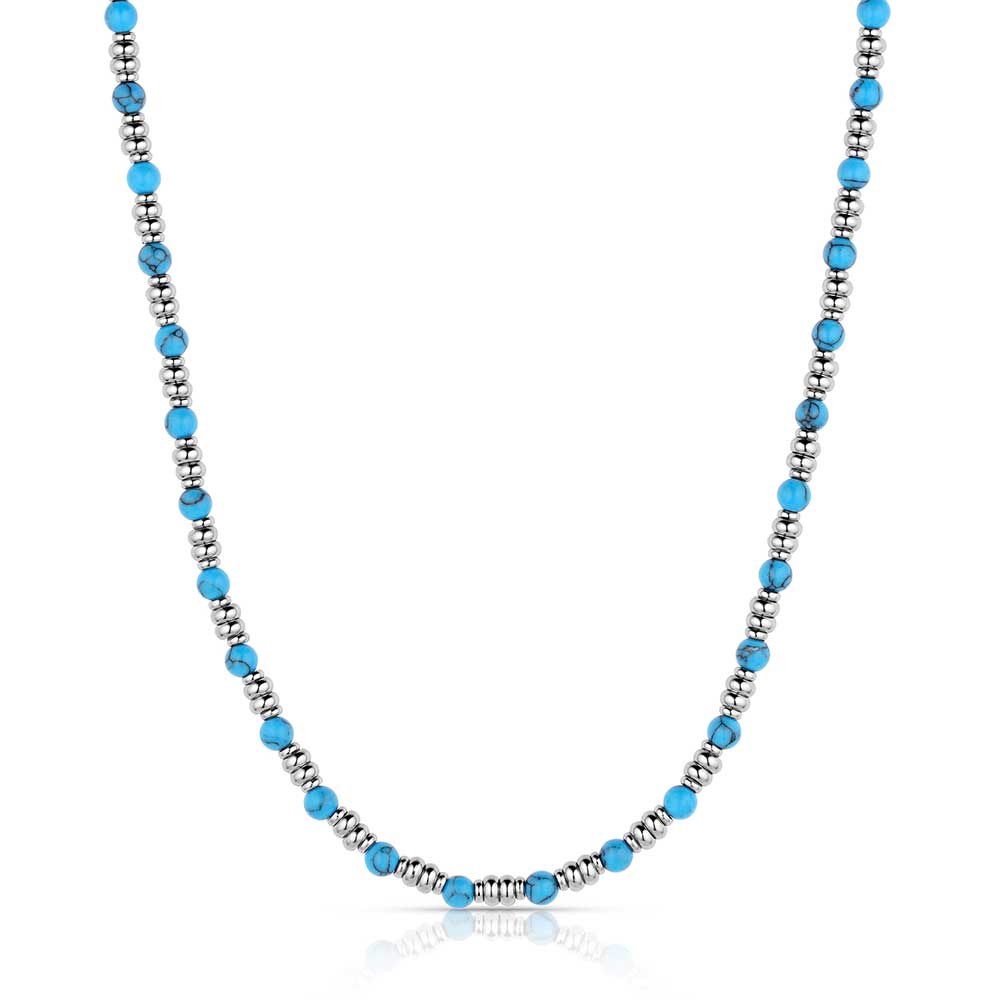 Turquoise Beaded Necklace