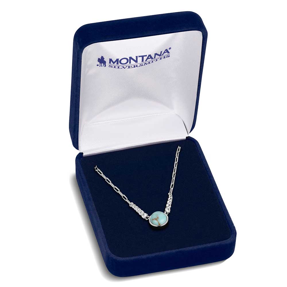 Desert Moonlight Turquoise Necklace