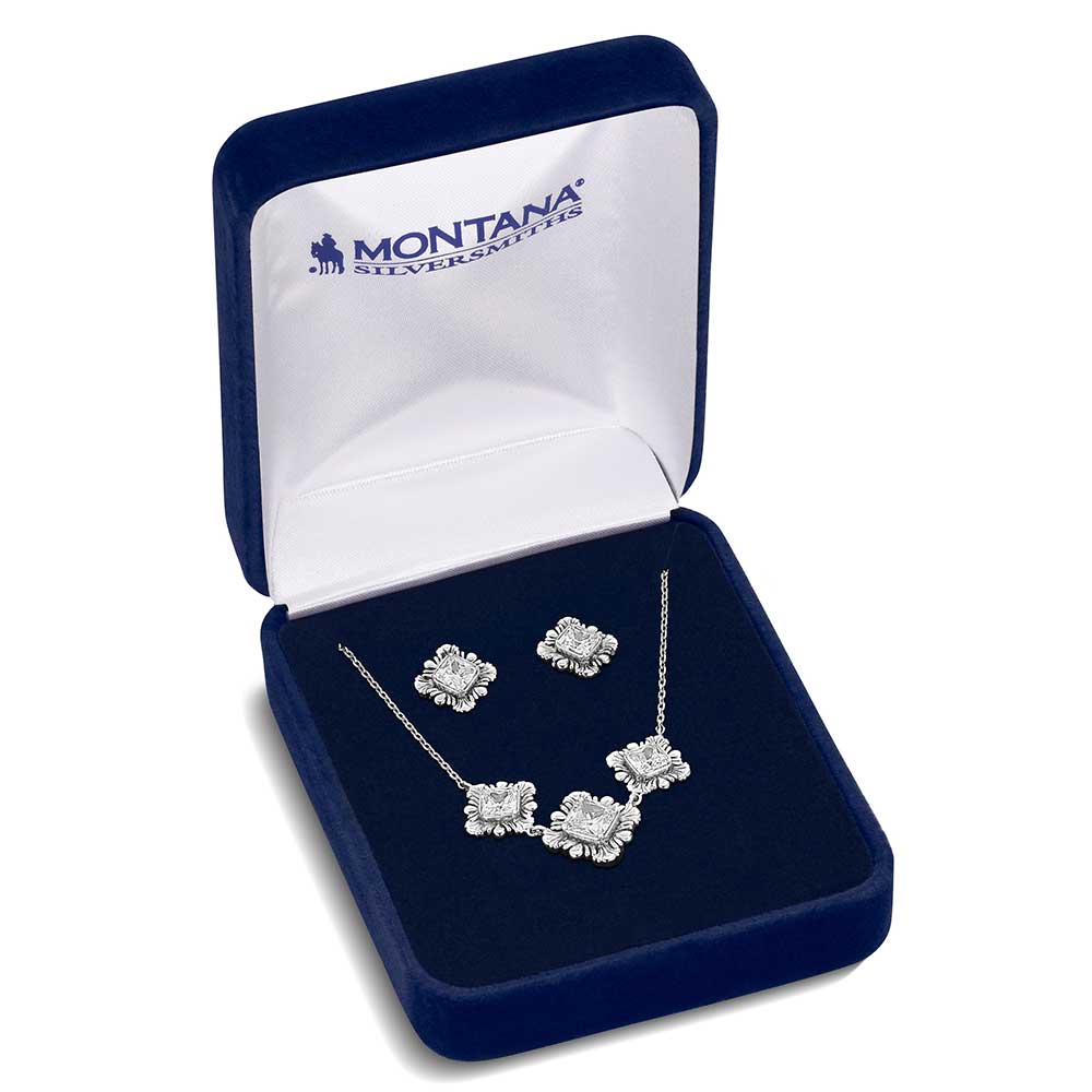 Square Dance Jewelry Set | Montana Silversmiths
