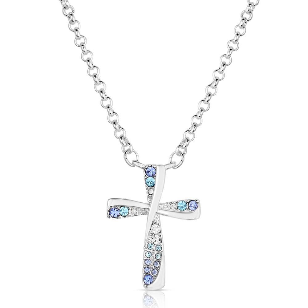 Faith in Lights Cross Necklace
