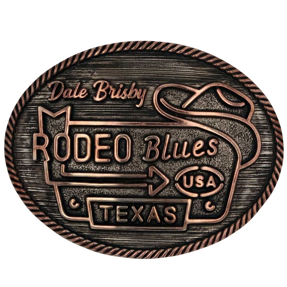 Dale Brisby Rodeo Blues Attitude Buckle