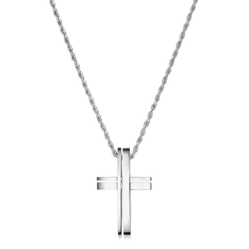 STEFF ELEOFF ステフエレオフ Divine Cross クロスネックレス シルバー SILVER925 定価71,600円 KITH TOKYO アクセサリー【中古】【STEFF ELEOFF】 Divine Cross – Steff Eleoff