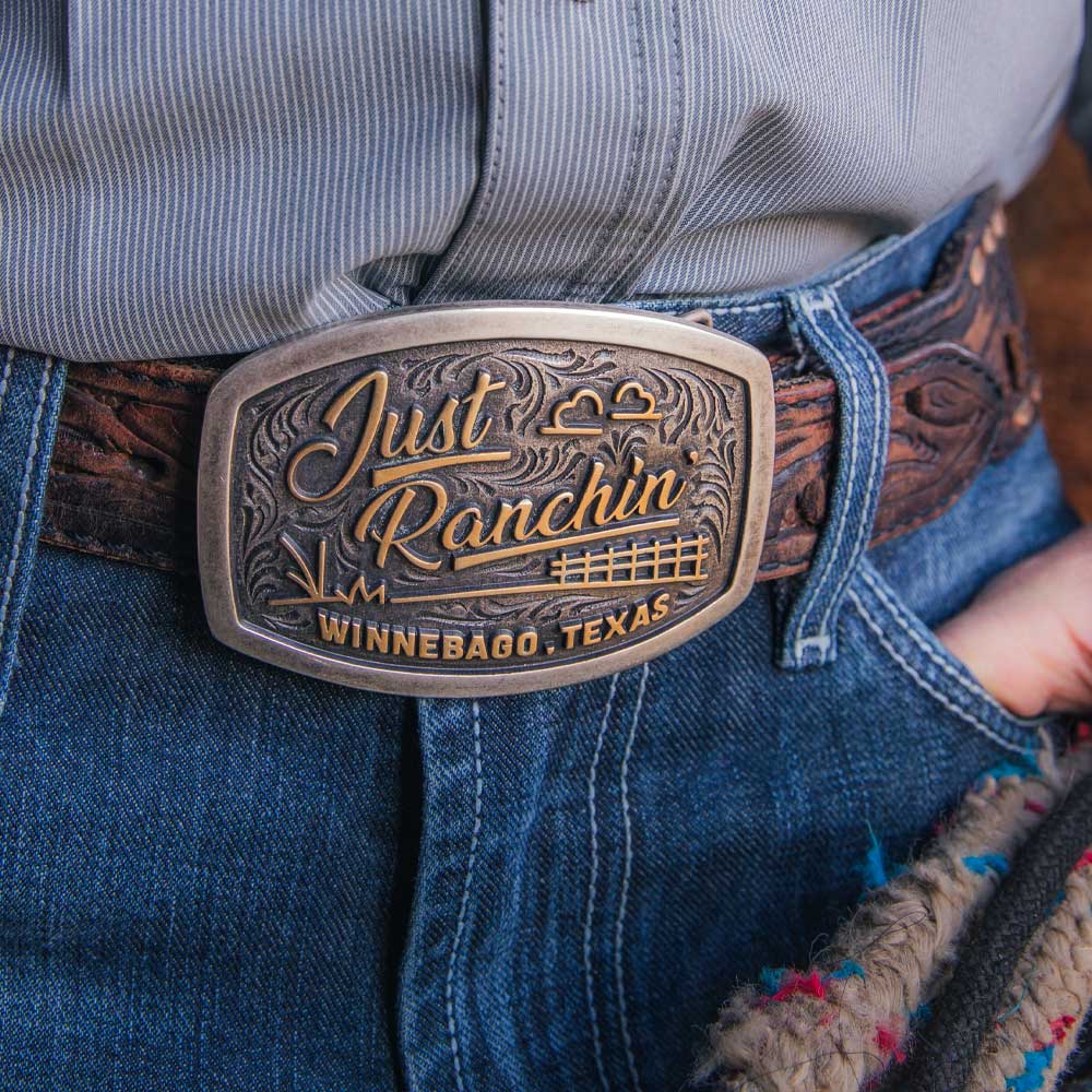 Dale Brisby Texas Homestead Buckle