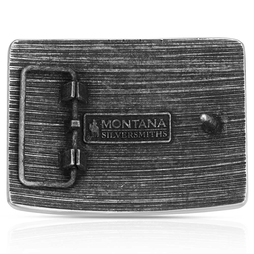 Permanent Vacation Buckle | Montana Silversmiths