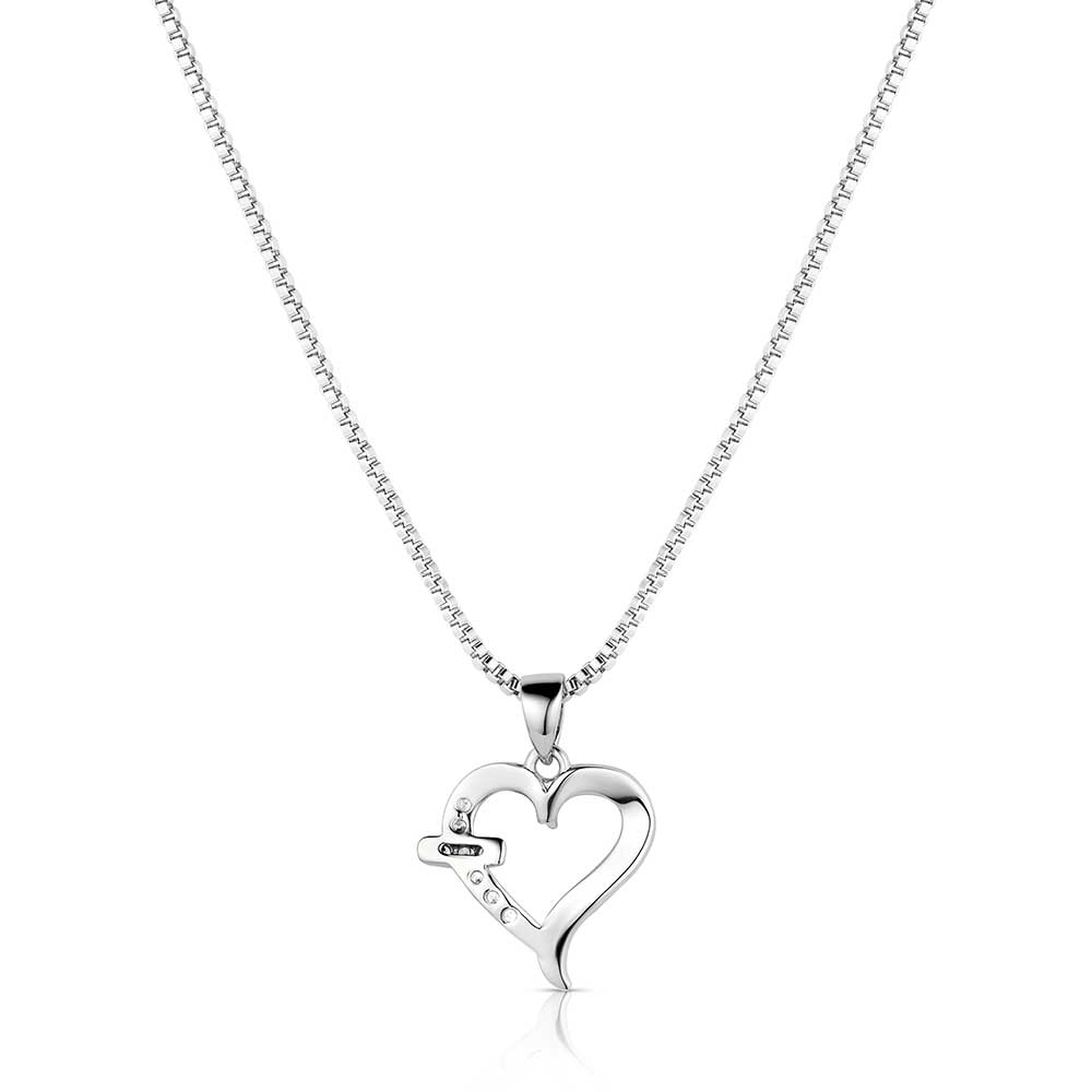 With Love Heart Necklace
