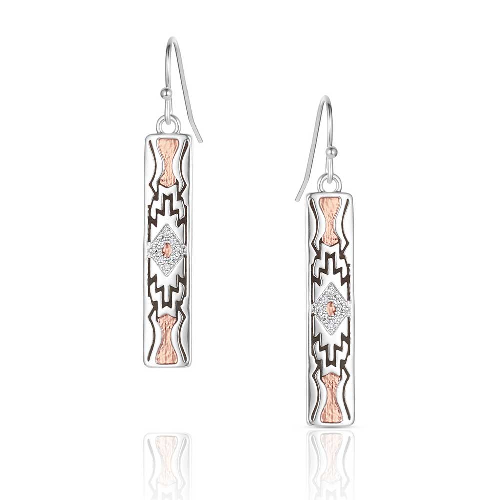 Golden Horizon Bar Earrings