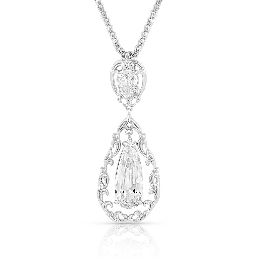 Princess Frost Crystal Necklace