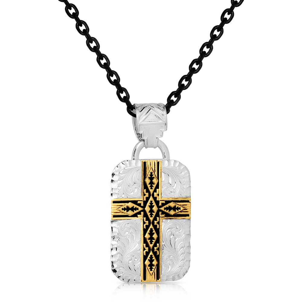 Trust and Honor Cross Necklace