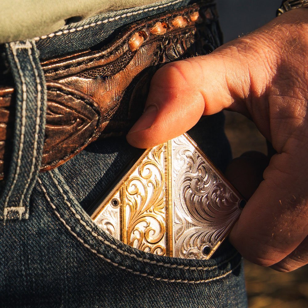 Golden Hour Credit Card and Cash Case