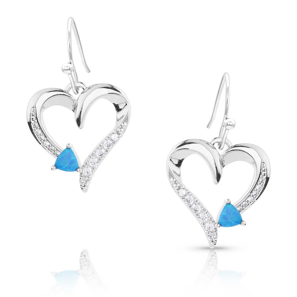 Love Everlasting Opal Crystal Earrings