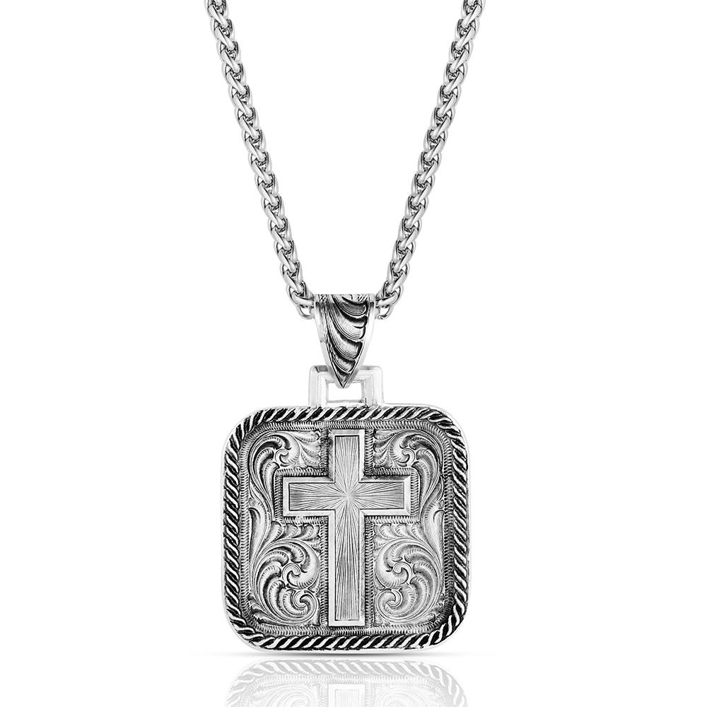 Ironwood Cross Necklace | Montana Silversmiths