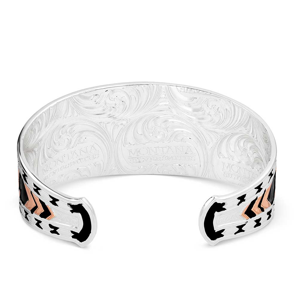 Desert Serenade Cactus Cuff Bracelet