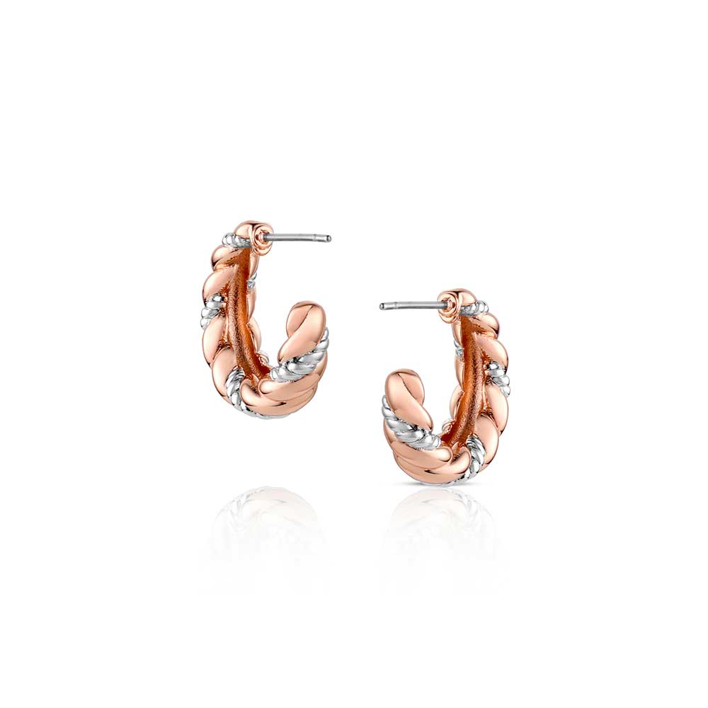 Draped In Light Hoop Earrings