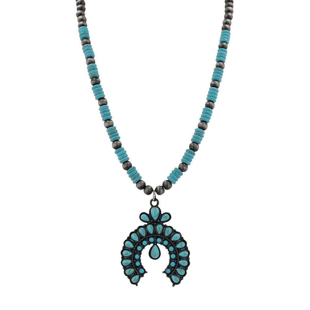 Stunning Squash Blossom Attitude Necklace