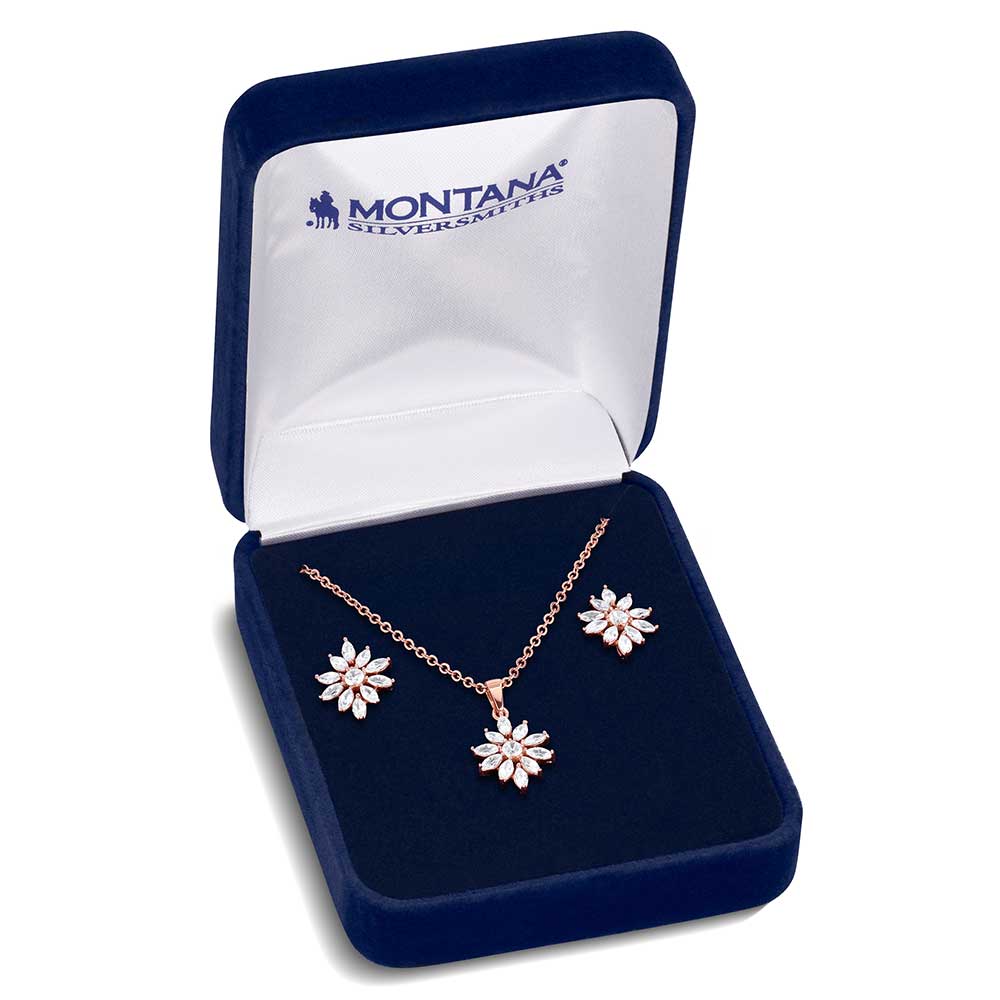 Crimson Sun Jewelry Set