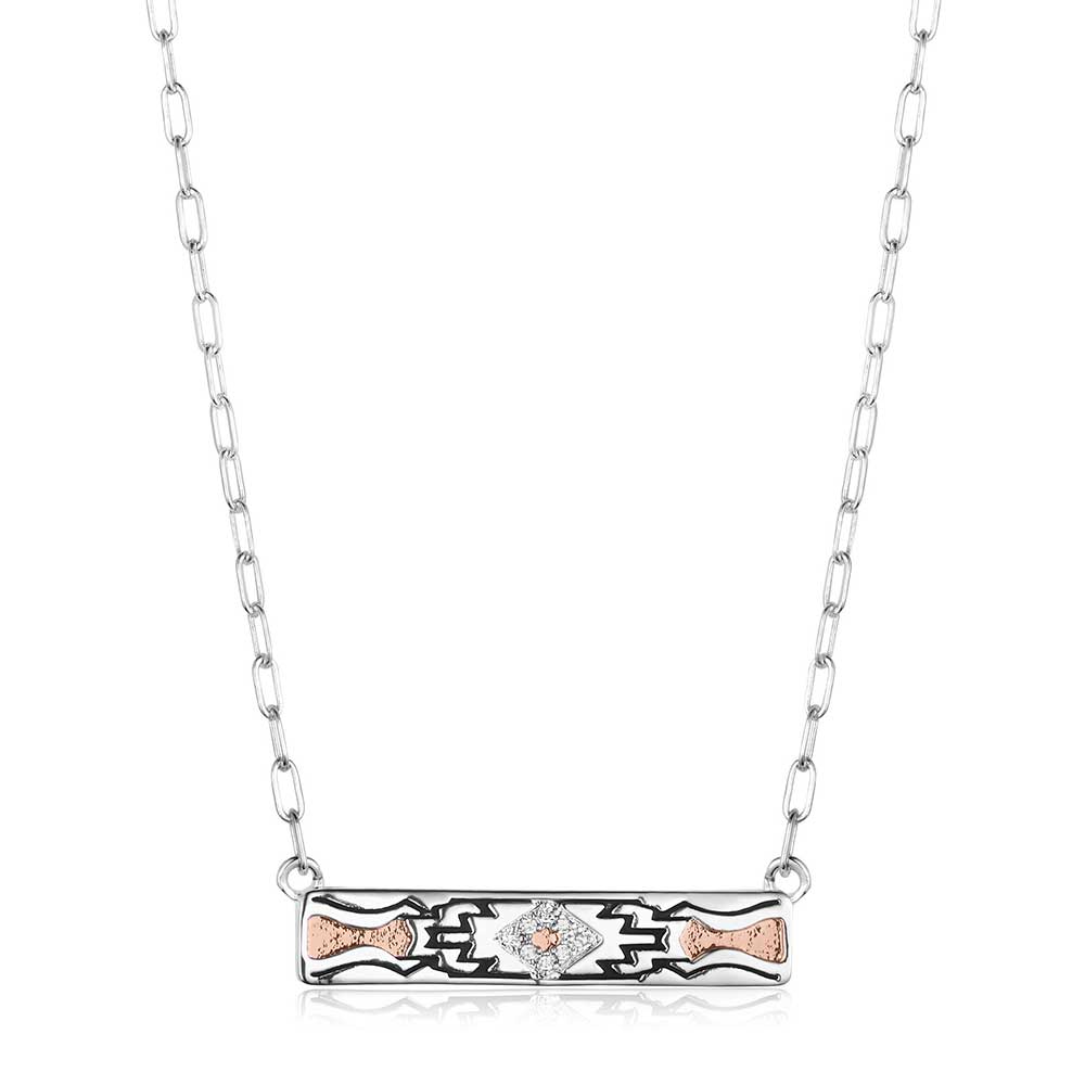 Golden Horizon Bar Necklace