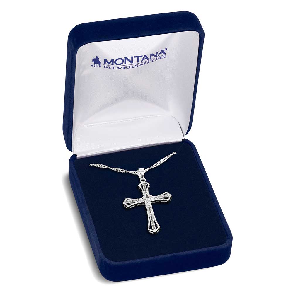Desert Radiance Cross Necklace