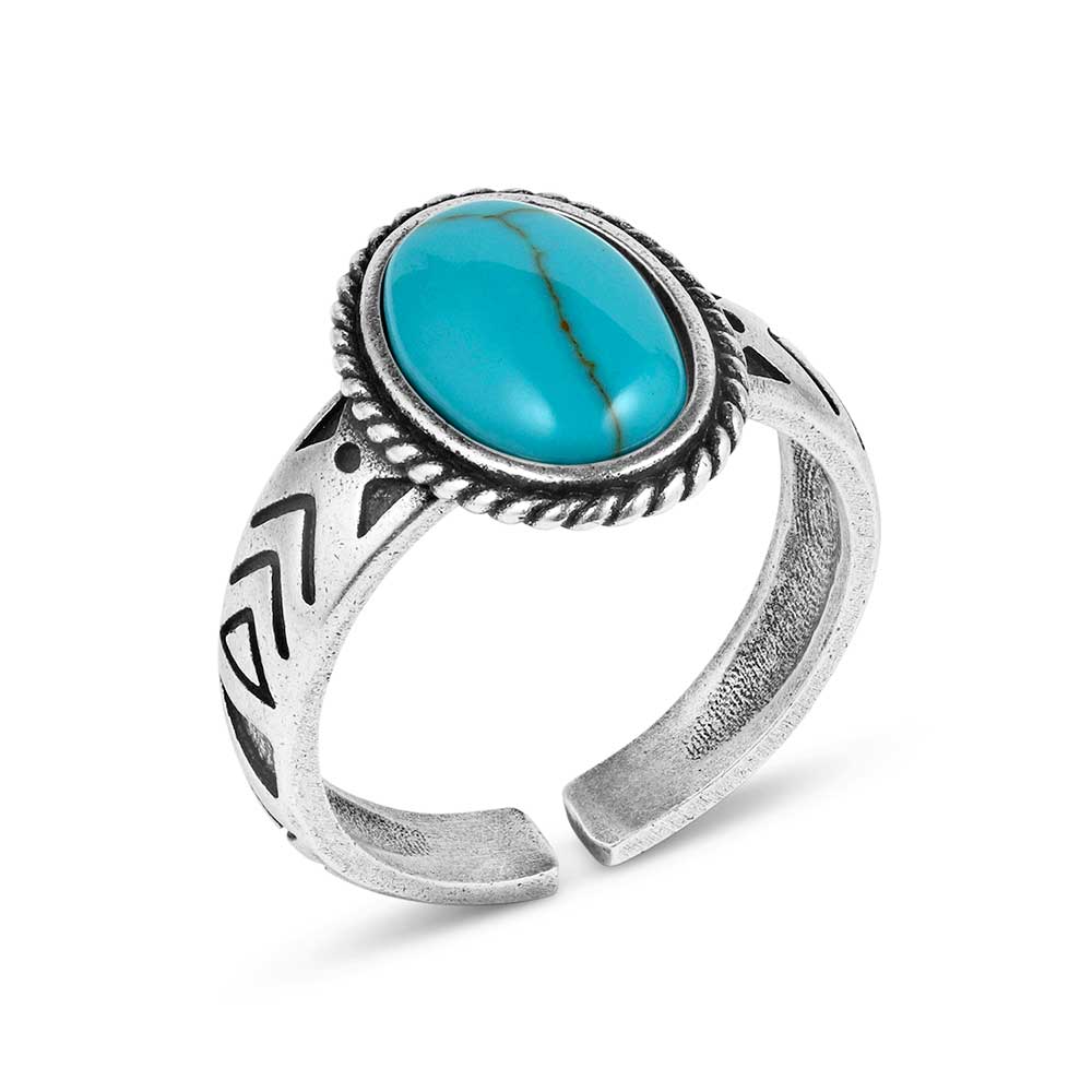 Uncovered Beauty Turquoise Ring
