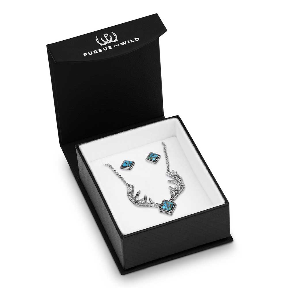 Rugged Beauty Turquoise Jewelry Set