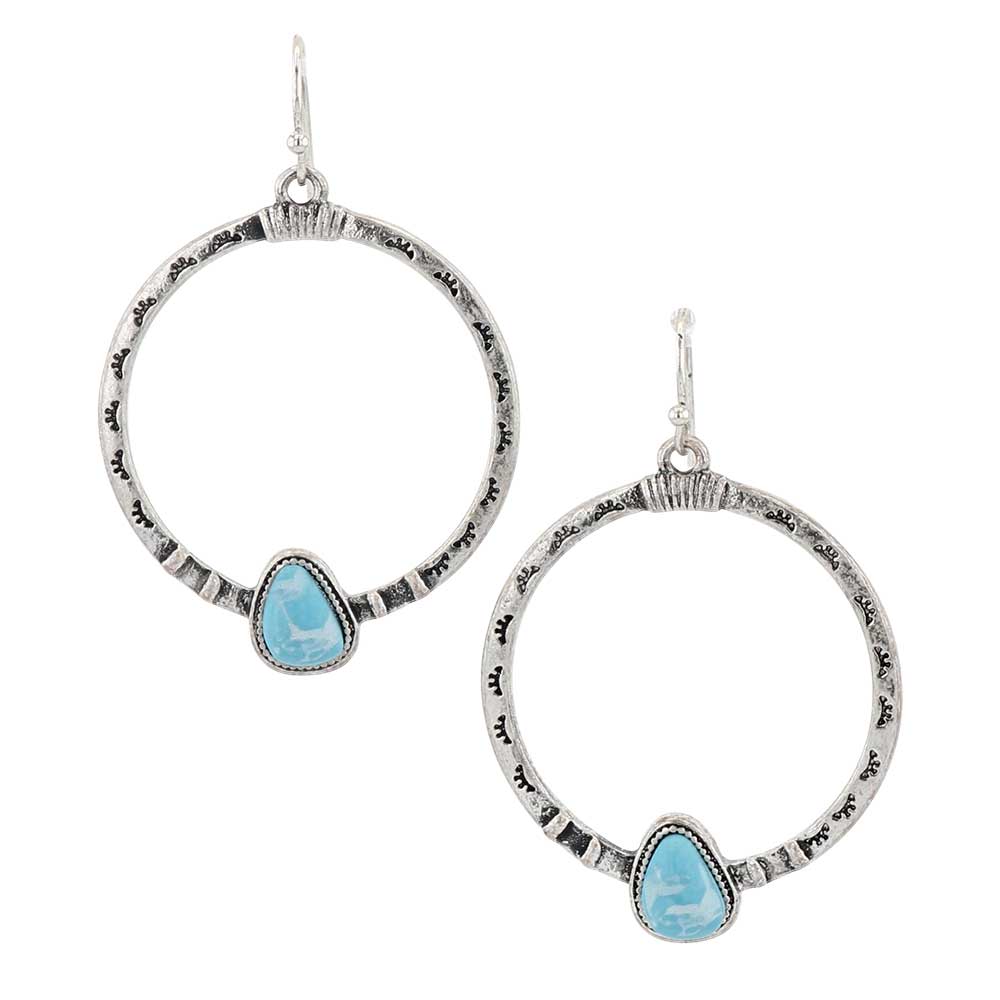 Turquoise Touch Attitude Earrings
