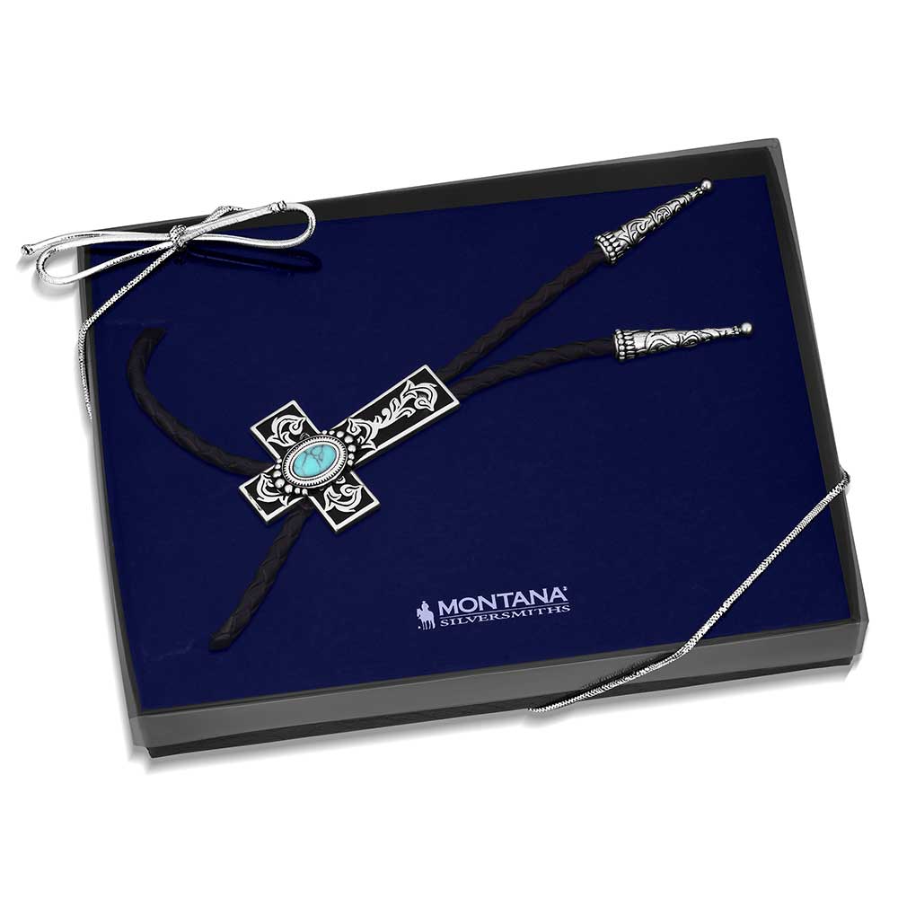 Everlasting Faith Cross Bolo Tie