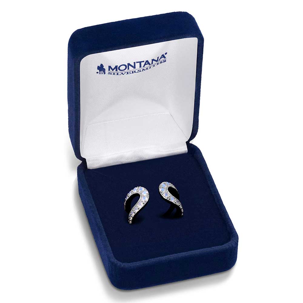 In The Loop White Opal Ring