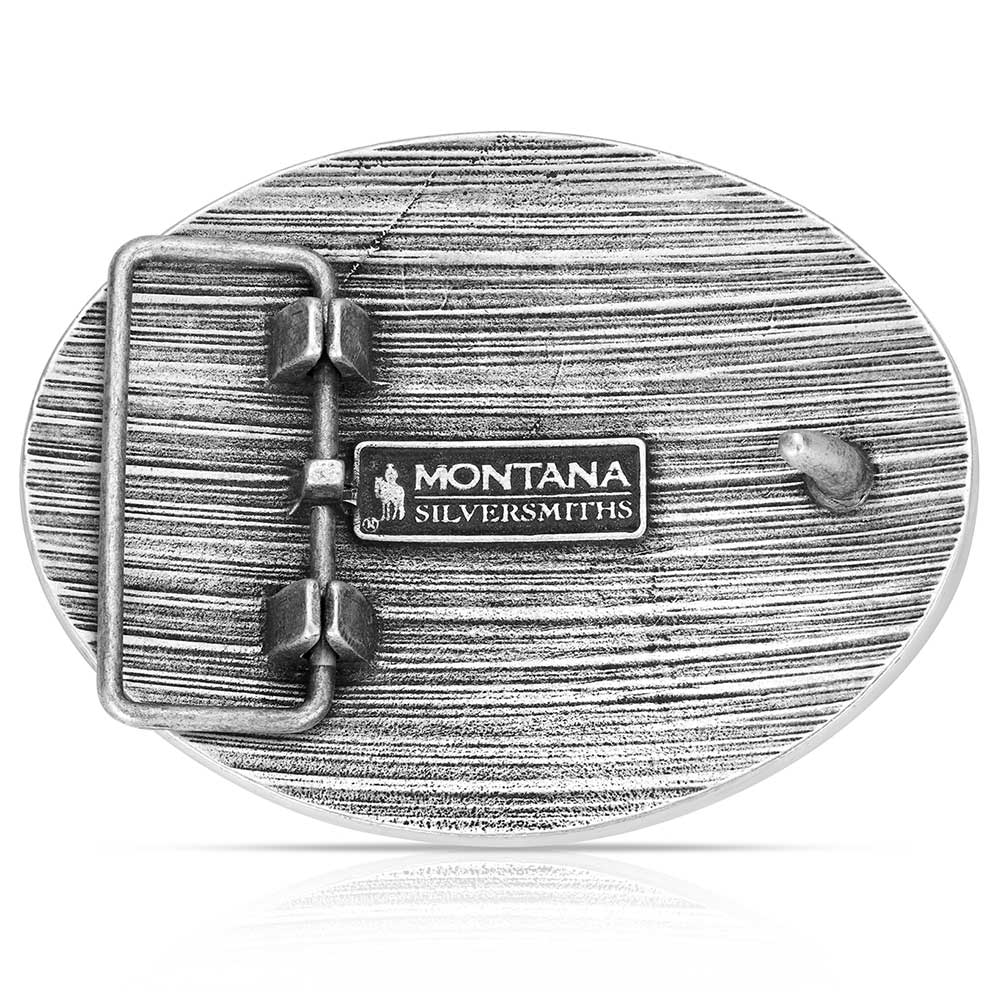 Desert Moon Cactus Attitude Buckle