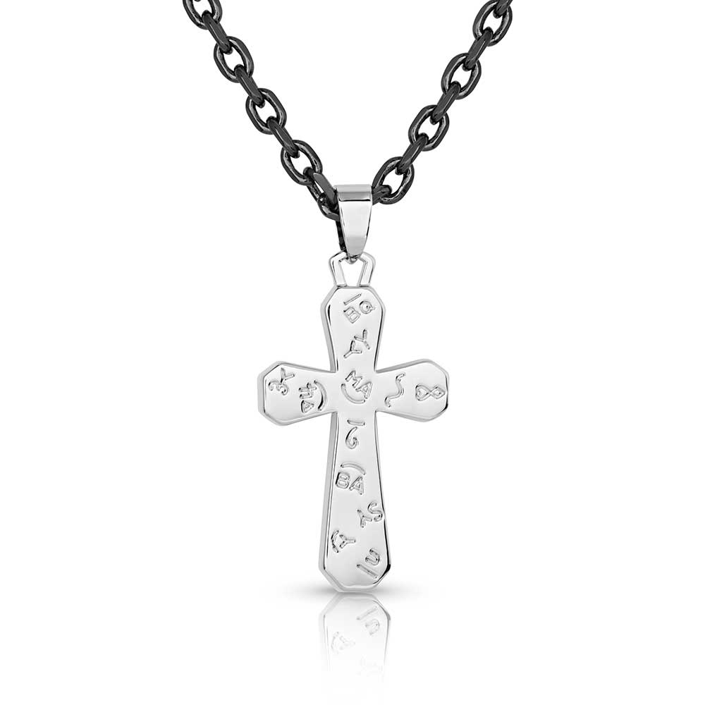 Deep Devotion Cross Necklace