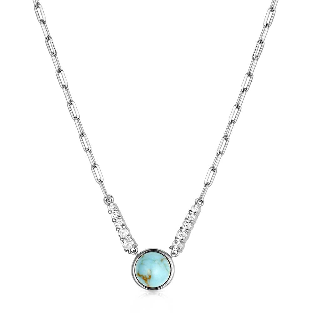 Desert Moonlight Turquoise Necklace